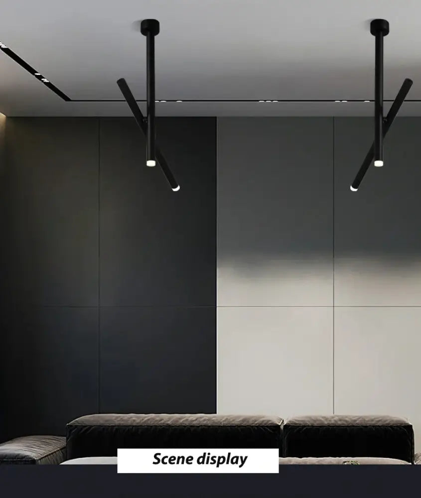 GobekUsa Adjustable Double Angle LED Ceiling Spotlights for Kitchen, Dining Room, Bar, Shop, photo 3 of 6