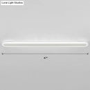 GobekUsa Nordic Style Acrylic Bar LED Wall Sconce for Corridor Lighting