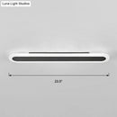 GobekUsa Nordic Style Acrylic Bar LED Wall Sconce for Corridor Lighting