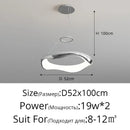 GobekUsa Black Chrome Pendant Lamp for Dining Room Kitchen Indoor Lighting