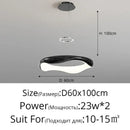 GobekUsa Black Chrome Pendant Lamp for Dining Room Kitchen Indoor Lighting