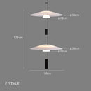 GobekUsa Circular Pendant Light: Modern Minimalist Hanging Lamp for Living Room, Dining, Bar