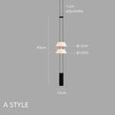 GobekUsa Circular Pendant Light: Modern Minimalist Hanging Lamp for Living Room, Dining, Bar