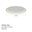 GobekUsa Dimmable LED Ceiling Light for Modern Nordic Living Room and Bedroom