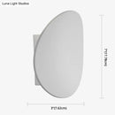 GobekUsa 7W LED Round Wall Sconce - Modern Style Bedroom Lighting