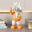 GobekUsa Astronaut Resin Sculpture for Home & Office Decor