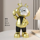GobekUsa Astronaut Resin Sculpture for Home & Office Decor