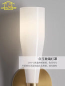 GobekUsa ETCETERA Copper Wall Lamp: Minimalist Luxury LED Indoor Lighting for Bedroom, Living Room