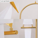 GobekUsa Modern Bird-Shaped Island Pendant Light: 3/4/5 Golden Hanging Lights for Bedroom
