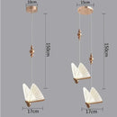 GobekUsa Butterfly Pendant Lights: Modern LED Luxury Creative Nordic Hanging Lamp