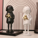 GobekUsa Deepsea Diver Sculpture Banksy Collectible Toy Resin Figurine Home Decor