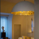 GobekUsa Eggshell Acrylic Resin Sphere Pendant Light - Studio Lighting for Restaurants