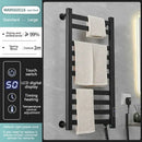 GobekUsa Electric Towel Radiator Warmer Rack for Smart Bathroom Storage and Heating