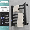 GobekUsa Electric Towel Radiator Warmer Rack for Smart Bathroom Storage and Heating