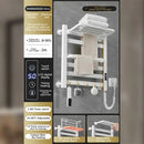 GobekUsa Electric Towel Radiator Warmer Rack for Smart Bathroom Storage and Heating