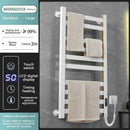 GobekUsa Electric Towel Radiator Warmer Rack for Smart Bathroom Storage and Heating
