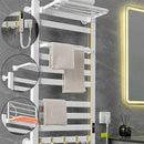 GobekUsa Electric Towel Radiator Warmer Rack for Smart Bathroom Storage and Heating