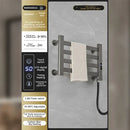 GobekUsa Electric Towel Radiator Warmer Rack for Smart Bathroom Storage and Heating