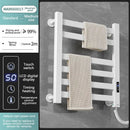 GobekUsa Electric Towel Radiator Warmer Rack for Smart Bathroom Storage and Heating