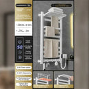 GobekUsa Electric Towel Radiator Warmer Rack for Smart Bathroom Storage and Heating