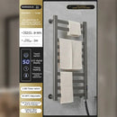 GobekUsa Electric Towel Radiator Warmer Rack for Smart Bathroom Storage and Heating