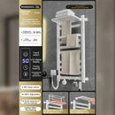 GobekUsa Electric Towel Radiator Warmer Rack for Smart Bathroom Storage and Heating