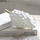 GobekUsa Grape Skewer Crafts Fruits Statue Desk Ornament