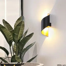 GobekUsa Aluminum Outdoor Wall Lamp with Spiral Up and Down Light