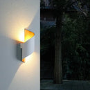 GobekUsa Aluminum Outdoor Wall Lamp with Spiral Up and Down Light