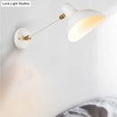 GobekUsa Modern Duckbill Sconce in Metallic Black/Grey - 1 Light Wall Lamp for Living Room