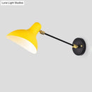 GobekUsa Modern Duckbill Sconce in Metallic Black/Grey - 1 Light Wall Lamp for Living Room