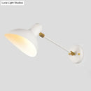 GobekUsa Modern Duckbill Sconce in Metallic Black/Grey - 1 Light Wall Lamp for Living Room