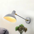 GobekUsa Modern Duckbill Sconce in Metallic Black/Grey - 1 Light Wall Lamp for Living Room