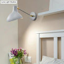 GobekUsa Modern Duckbill Sconce in Metallic Black/Grey - 1 Light Wall Lamp for Living Room