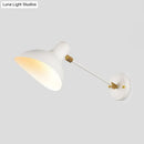 GobekUsa Modern Duckbill Sconce in Metallic Black/Grey - 1 Light Wall Lamp for Living Room