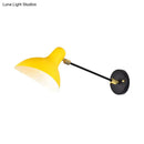 GobekUsa Modern Duckbill Sconce in Metallic Black/Grey - 1 Light Wall Lamp for Living Room