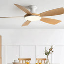 GobekUsa 56" Modern Ceiling Fan with Remote Control for Bedroom and Restaurant