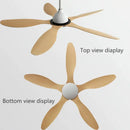 GobekUsa 56-Inch Ceiling Fan: Modern, Remote Control, Commercial, Office, Industry, Non-Lamp Electric Fan