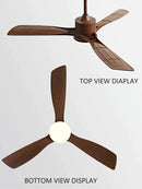 GobekUsa 3 Blade DC Ceiling Fan with LED Light & Remote Control
