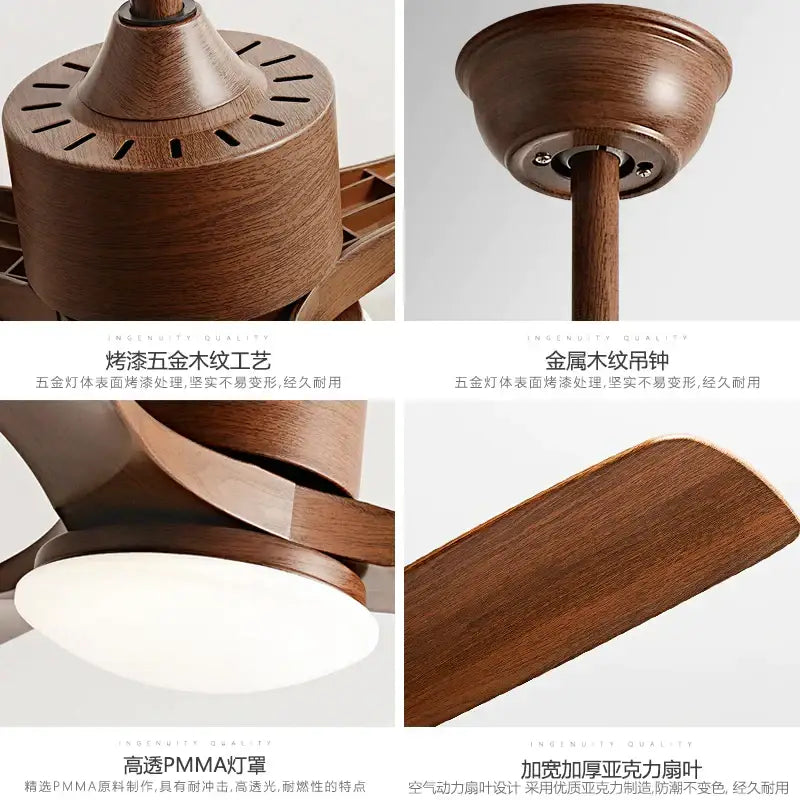 GobekUsa 3 Blade DC Ceiling Fan with LED Light & Remote Control, photo 5 of 12