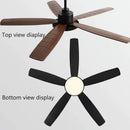 GobekUsa Living Bedroom Ceiling Fan With Light, Remote Control, 48-60 Inch, LED, DC, 220V