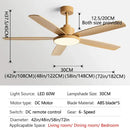GobekUsa Living Bedroom Ceiling Fan With Light, Remote Control, 48-60 Inch, LED, DC, 220V