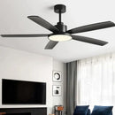 GobekUsa Living Bedroom Ceiling Fan With Light, Remote Control, 48-60 Inch, LED, DC, 220V
