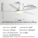 GobekUsa Living Bedroom Ceiling Fan With Light, Remote Control, 48-60 Inch, LED, DC, 220V