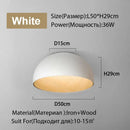 GobekUsa Duo Ceiling Light Kitchen Living Room Bedroom Wood Lamp Post-modern Design