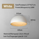 GobekUsa Duo Ceiling Light Kitchen Living Room Bedroom Wood Lamp Post-modern Design