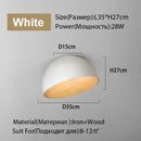 GobekUsa Duo Ceiling Light Kitchen Living Room Bedroom Wood Lamp Post-modern Design