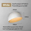 GobekUsa Duo Ceiling Light Kitchen Living Room Bedroom Wood Lamp Post-modern Design