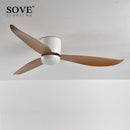 GobekUsa LED Ceiling Fan with Remote Control, Modern Design, Bedroom Decor, 220V