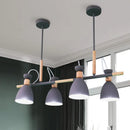 GobekUsa Nordic 4-Light Bell Metal Island Ceiling Hang Light - Adjustable for Dining Room